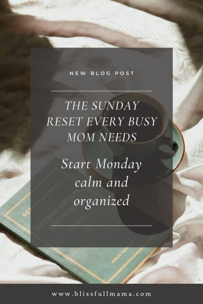 Sunday Reset Routine 