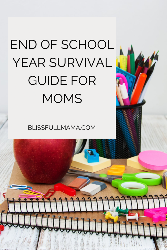 End of school year for moms 