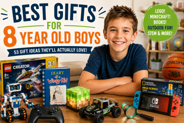 Best Gifts for 8 Year Old Boys (53 Mom-Approved Gift Ideas)