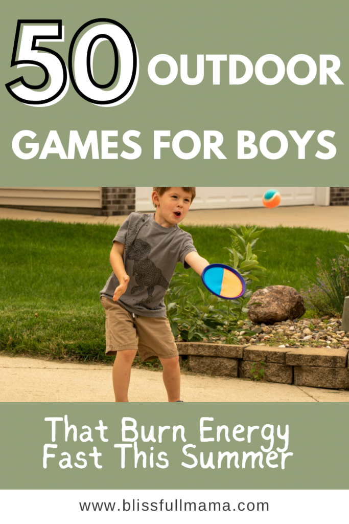 50 Outdoor Games for Boys That Burn Energy Fast This Summer