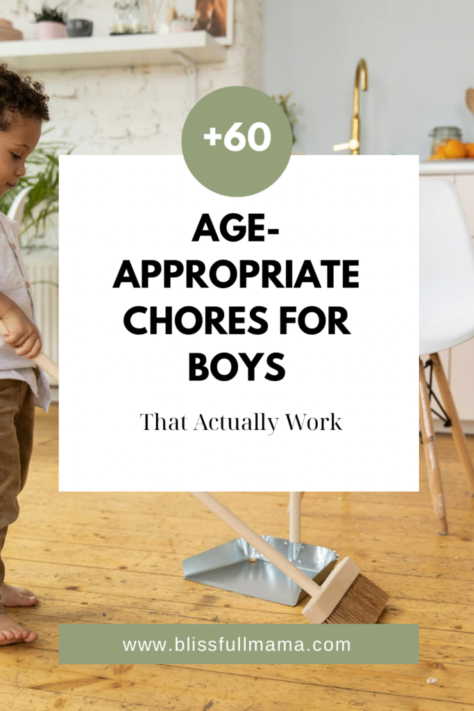 Age-Appropriate Chores for Boys That Actually Work