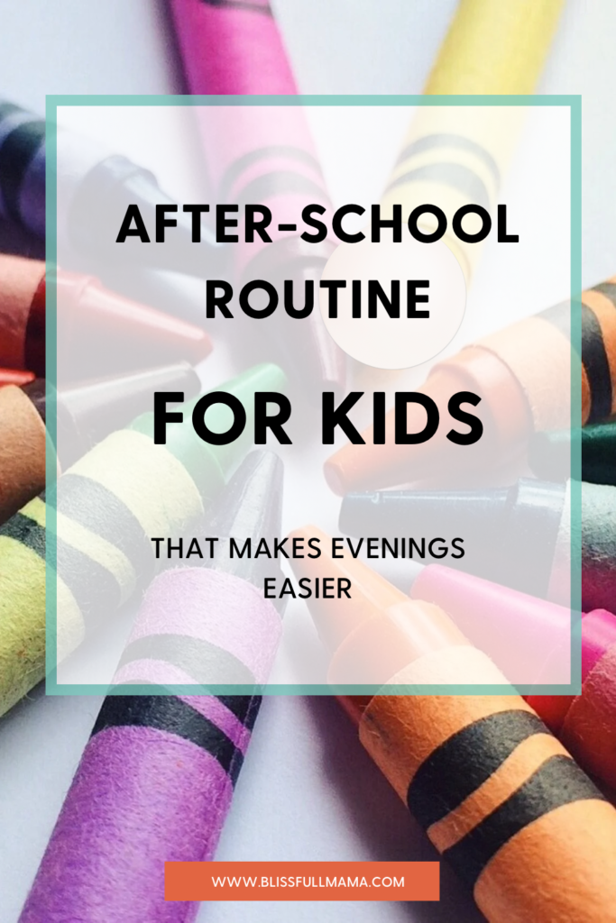 After-School Routine for Kids That Makes Evenings Easier