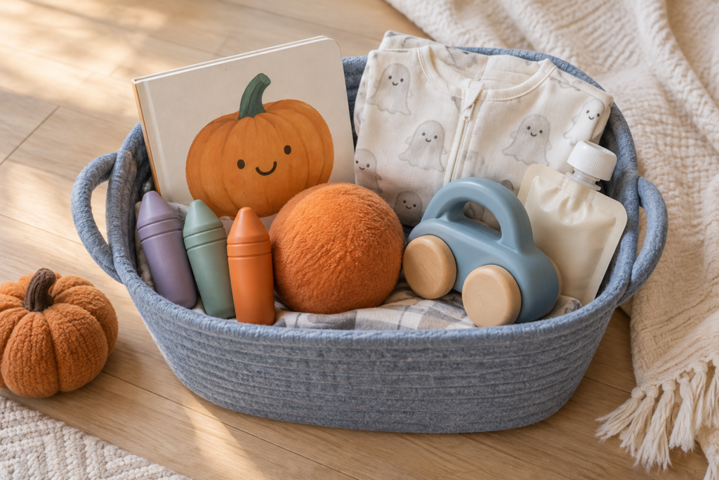 Boo Basket ideas for a one-year-old boy
