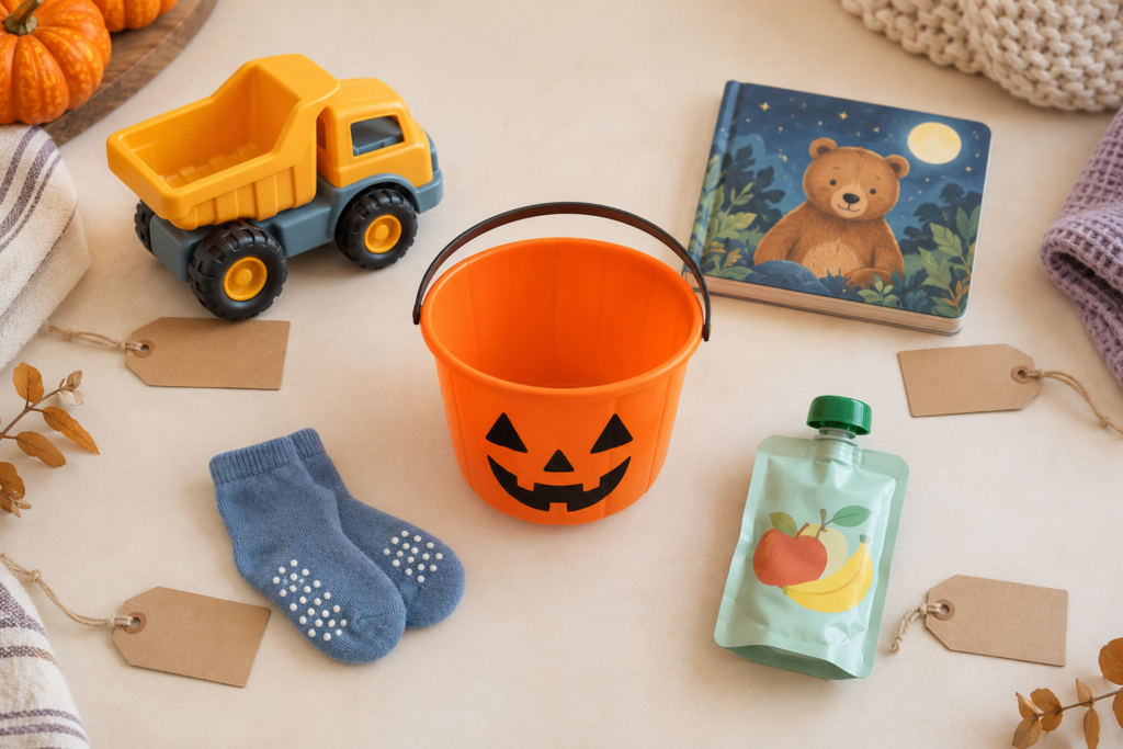Simple toddler Boo Basket formula for under twenty-five dollars