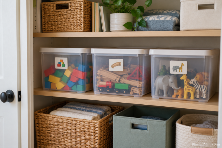 Toy Organization for Small Spaces: A System Kids Can Help Maintain