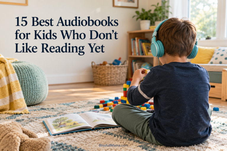 15 Best Audiobooks for Kids Who Don’t Like Reading Yet